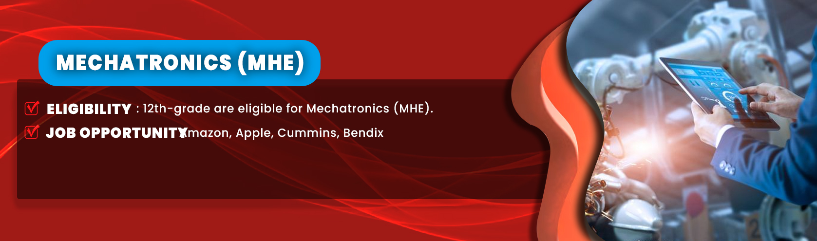Mechatronics Engineering - AIEESE Primary Scholarships